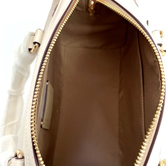 NWT $350 Original COACH Rowan Satchel Spaced Floral Field Print Off White CA229 - Picture 12 of 14